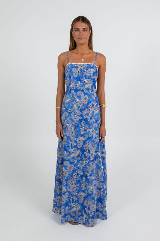 COMING SOON - Fae Maxi Dress - Oceana Print