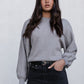 Yanica Knit Jumper - Grey
