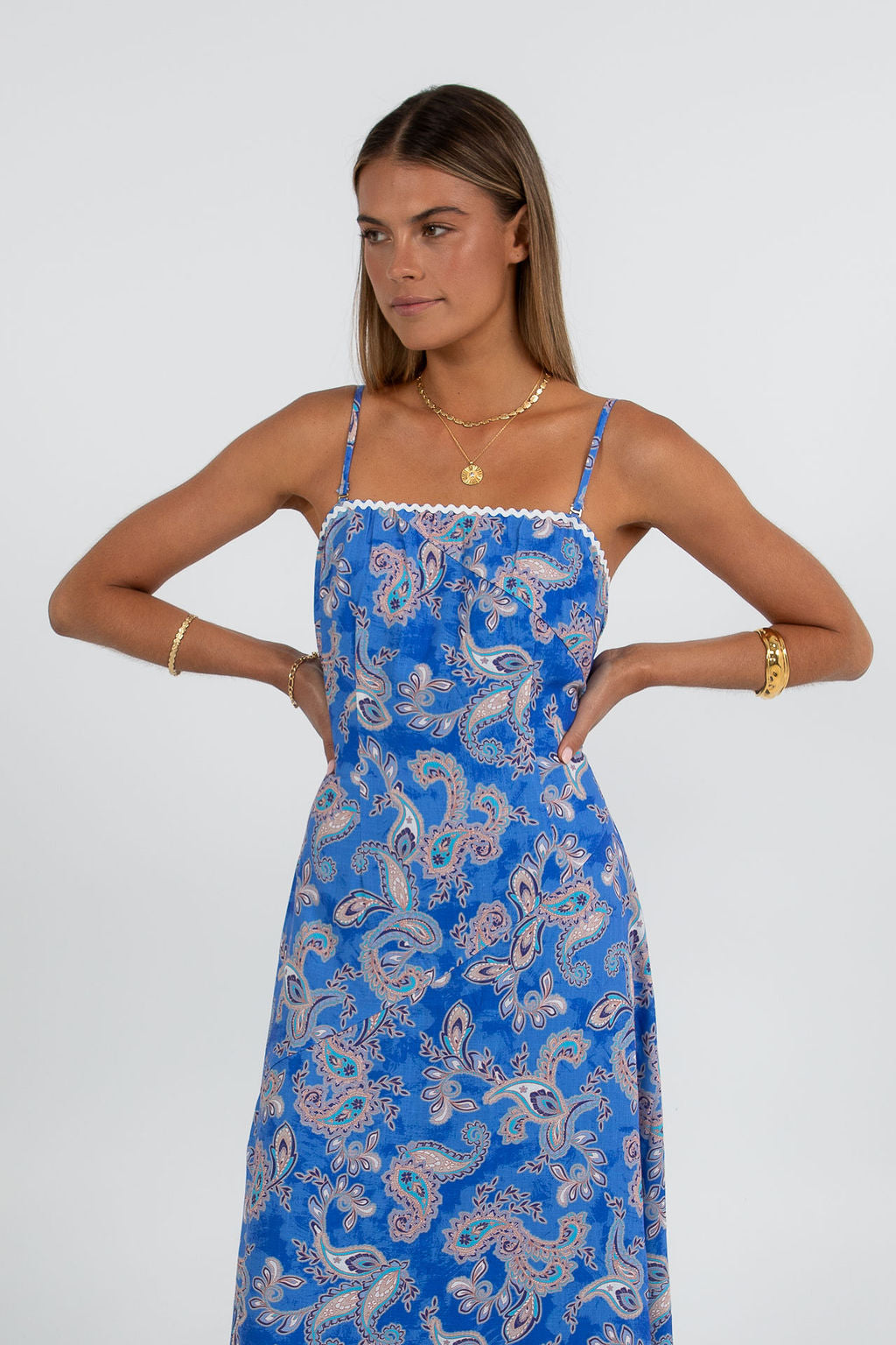 COMING SOON - Fae Maxi Dress - Oceana Print