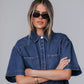 Veira Denim Shirt - Classic Blue