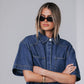 Veira Denim Shirt - Classic Blue