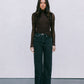 Dakitah Long-sleeve Top - Espresso Brown Mesh