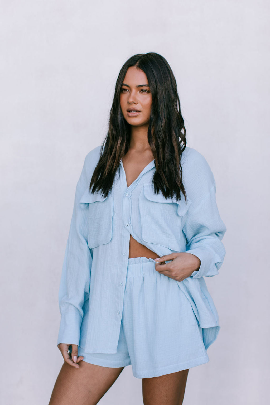 Helia Set - Baby Blue