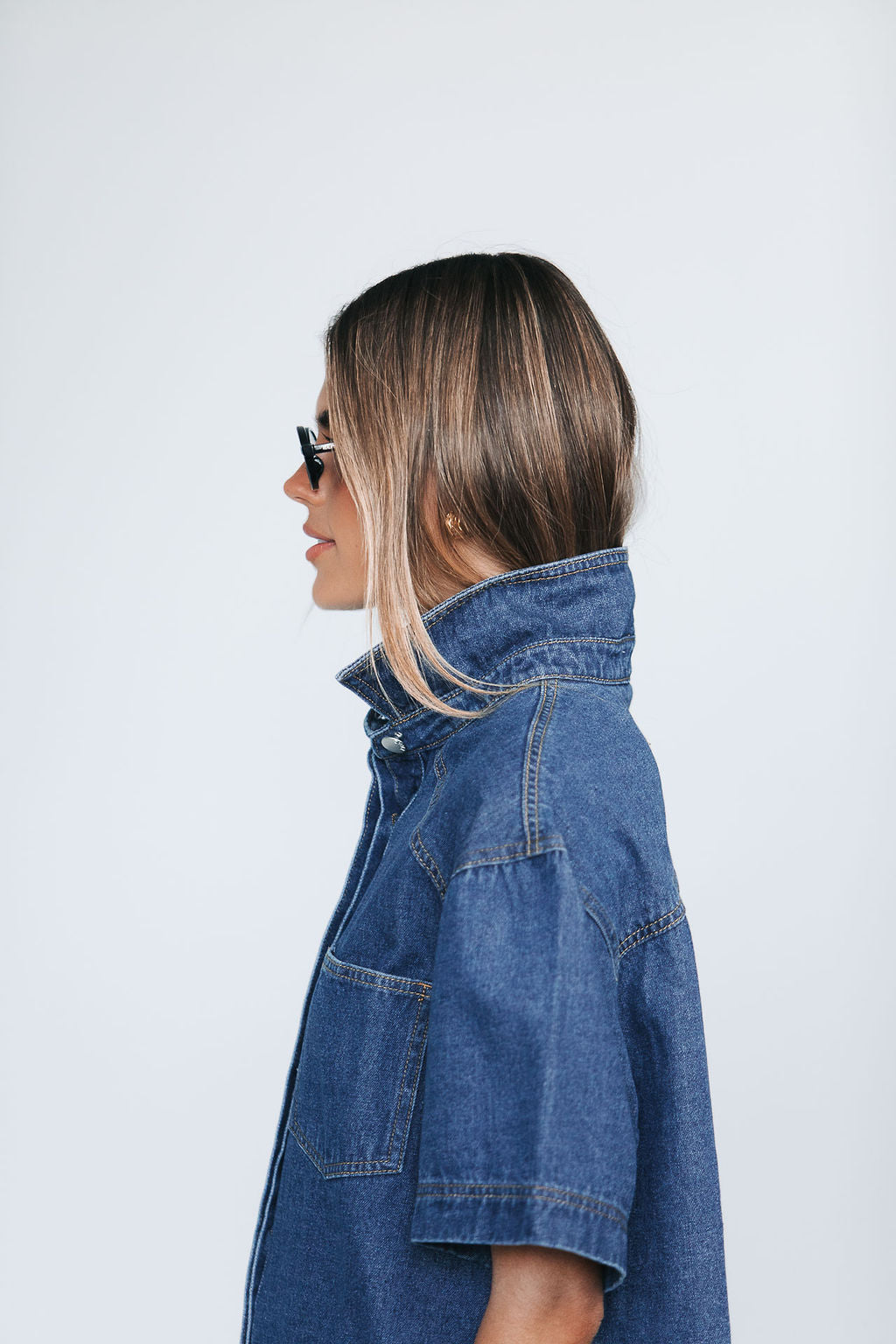 Veira Denim Shirt Classic Blue