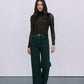 Dakitah Long-sleeve Top - Espresso Brown Mesh