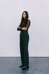 Dakitah Long-sleeve Top - Espresso Brown Mesh