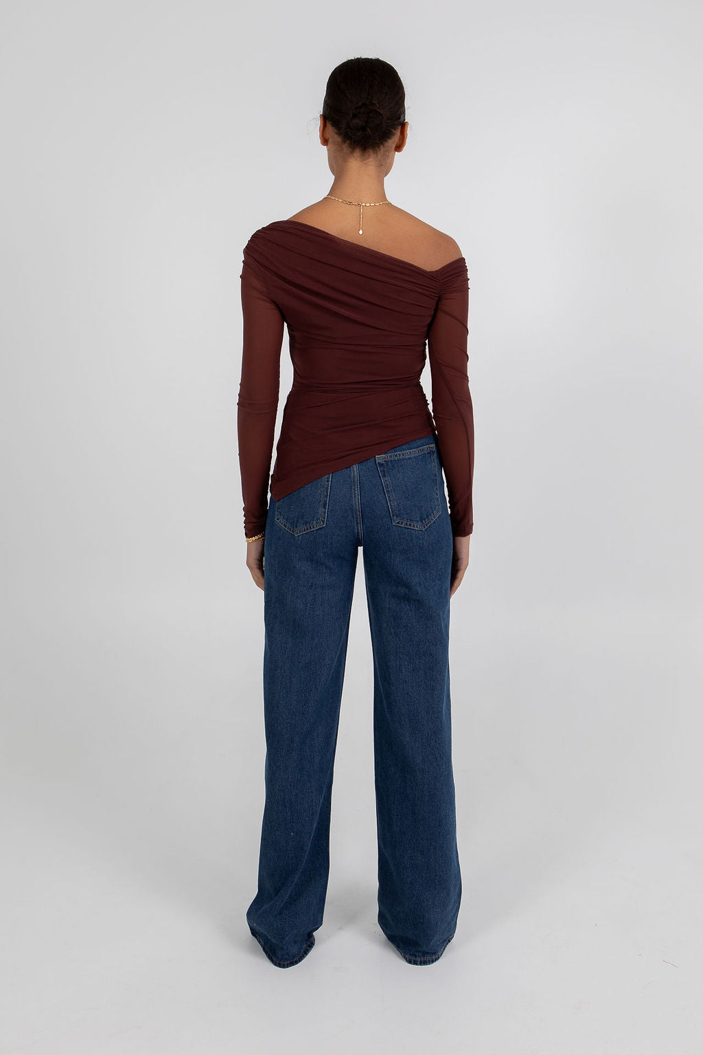 Xila Top - Chocolate Brown