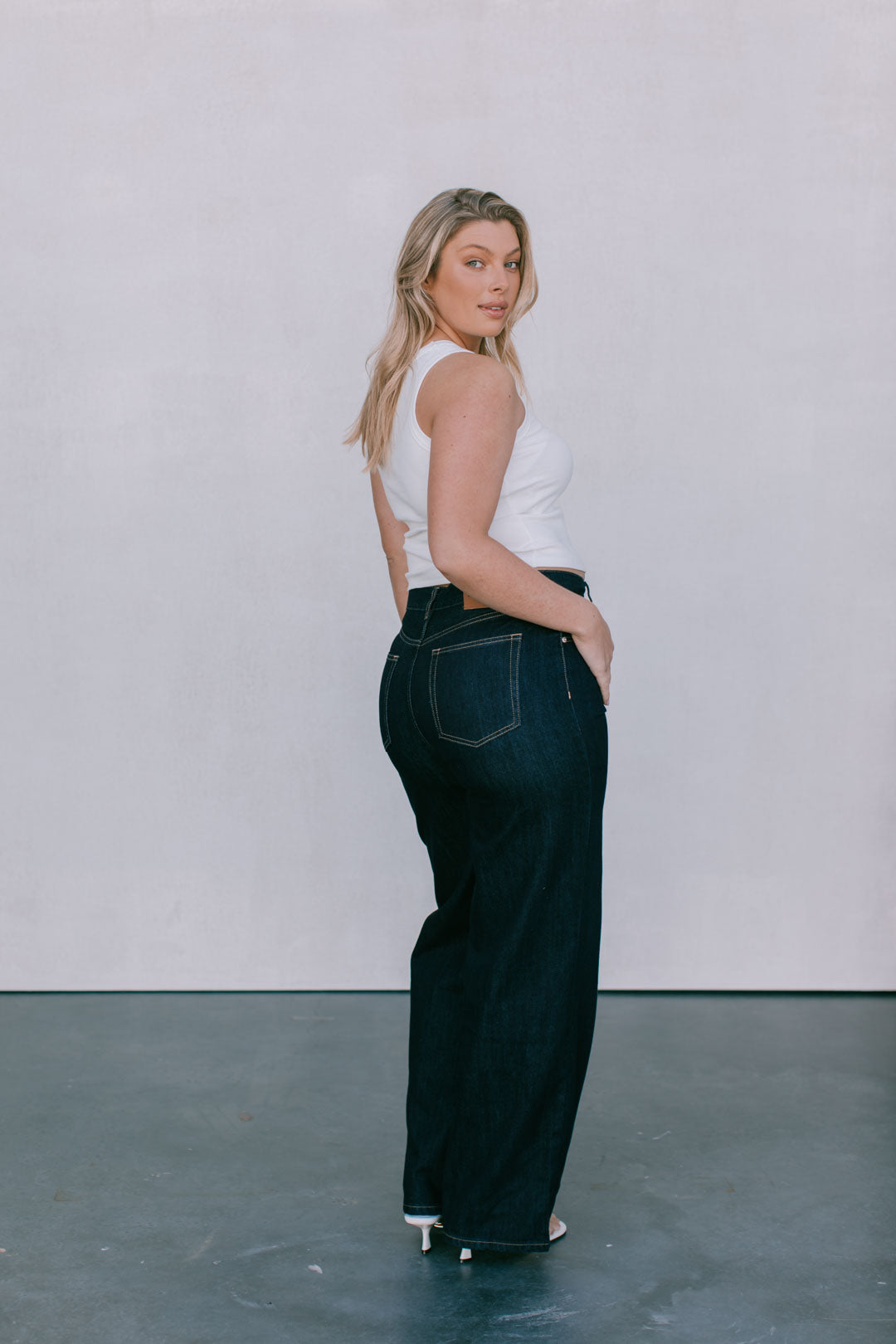 DISPATCH 07.05.25 - Bessie Straight Leg Jeans - Indigo Denim