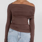 Kaya Top - Chocolate Brown