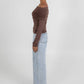 Kaya Top - Chocolate Brown
