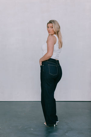 DISPATCH 07.05.25 - Bessie Straight Leg Jeans - Indigo Denim