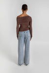 Kaya Top - Chocolate Brown