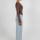 Kaya Top - Chocolate Brown