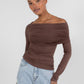 Kaya Top - Chocolate Brown