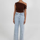 Jacinta Top - Chocolate Brown