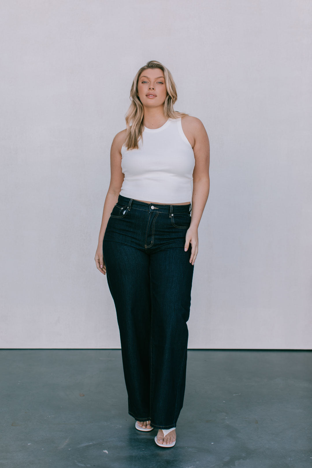 Bessie Straight Leg Jeans Indigo