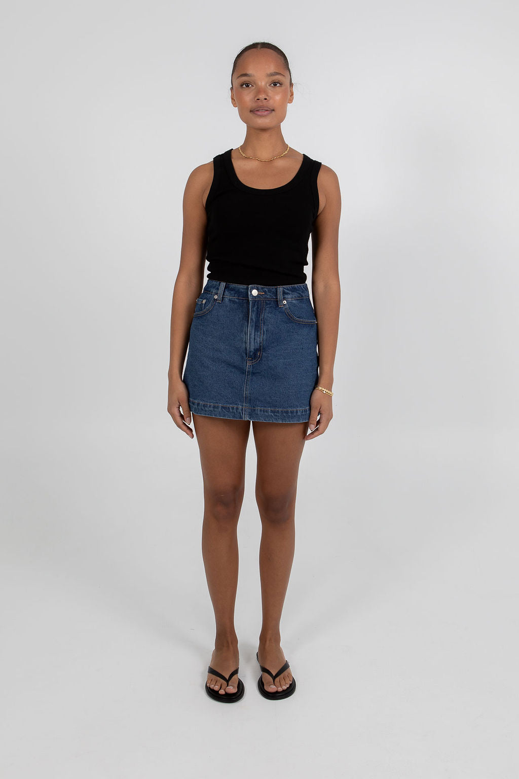 Gemma Tank Top - Black