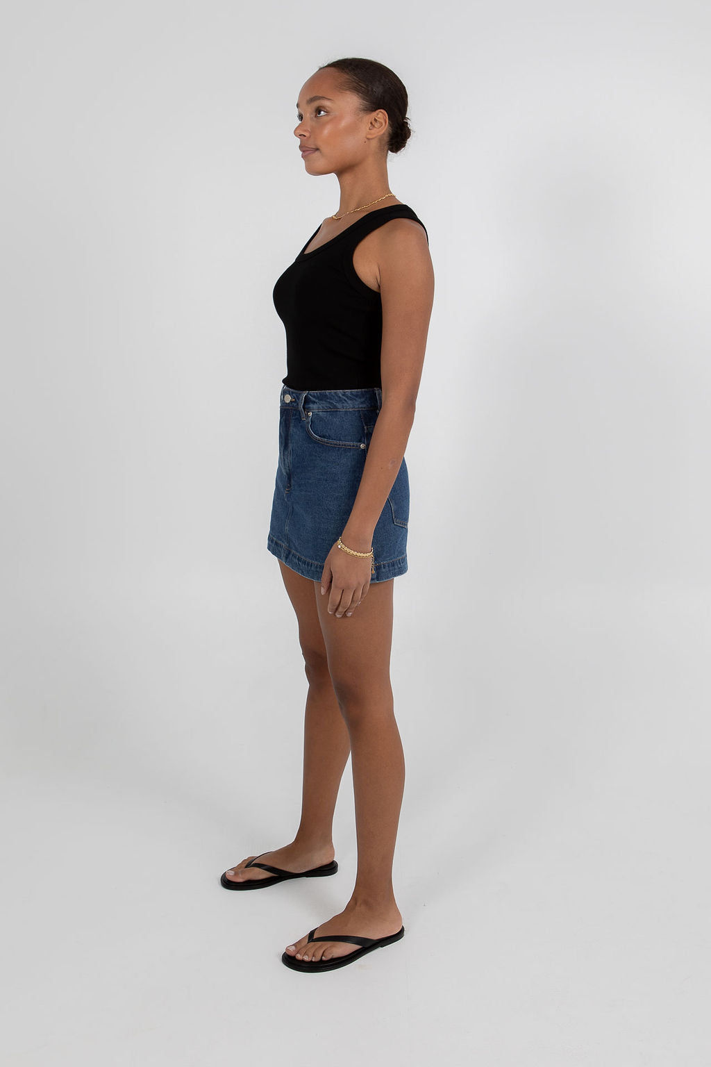 Gemma Tank Top - Black