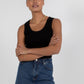 Gemma Tank Top - Black