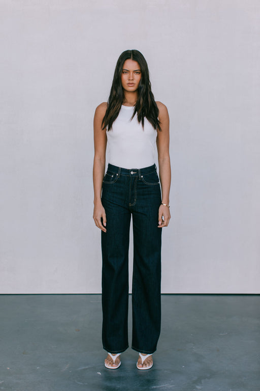 DISPATCH 07.05.25 - Bessie Straight Leg Jeans - Indigo Denim