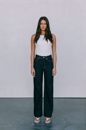 DISPATCH 07.05.25 - Bessie Straight Leg Jeans - Indigo Denim