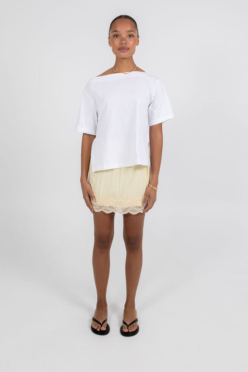 Octavia Mini Skirt - Lemon