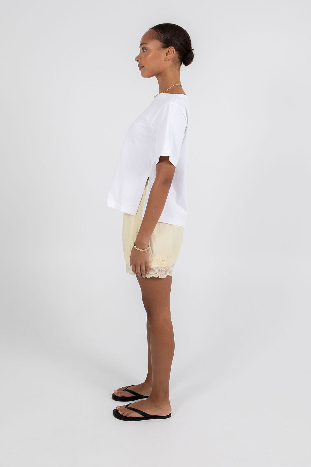 Octavia Mini Skirt - Lemon