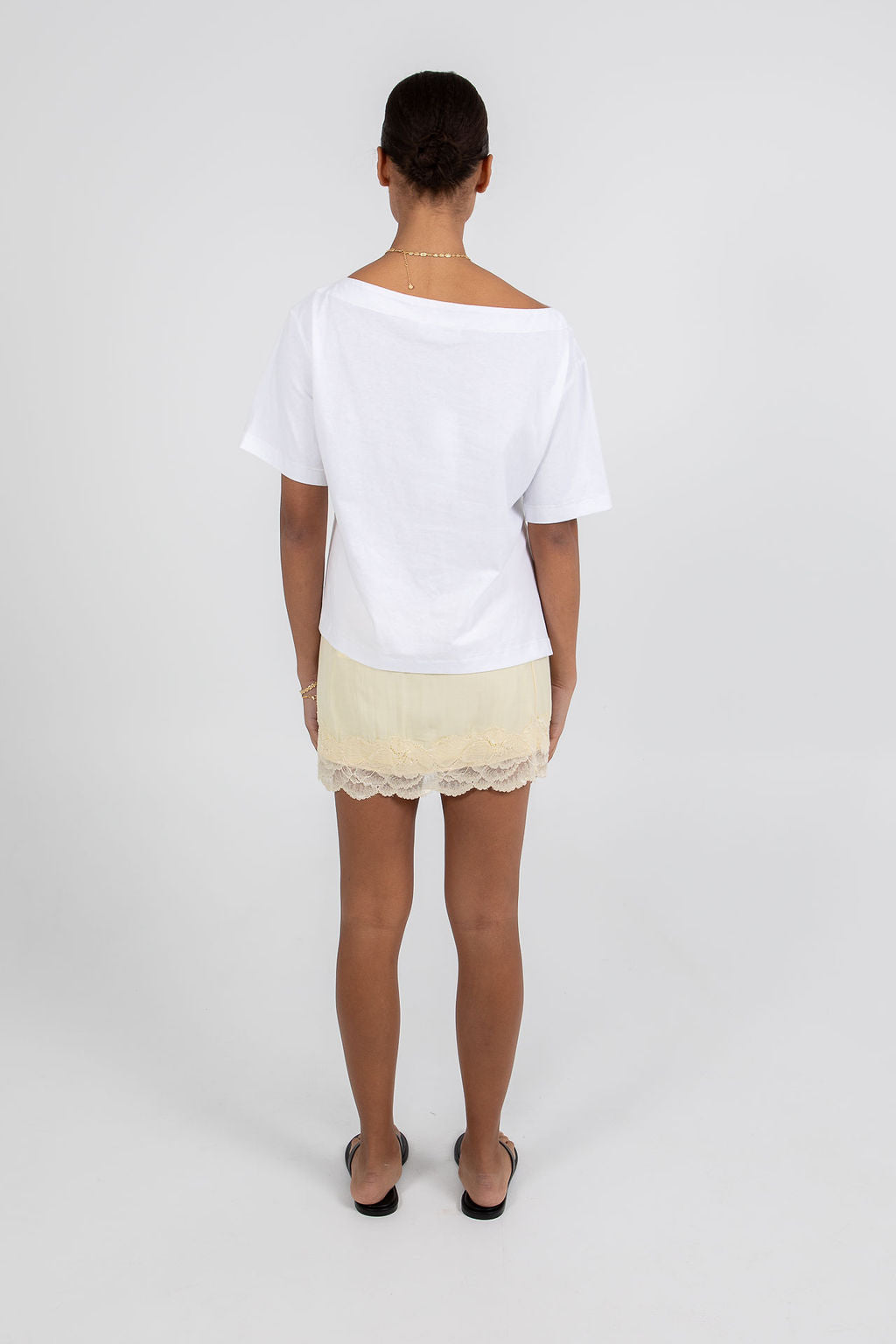 Octavia Mini Skirt - Lemon