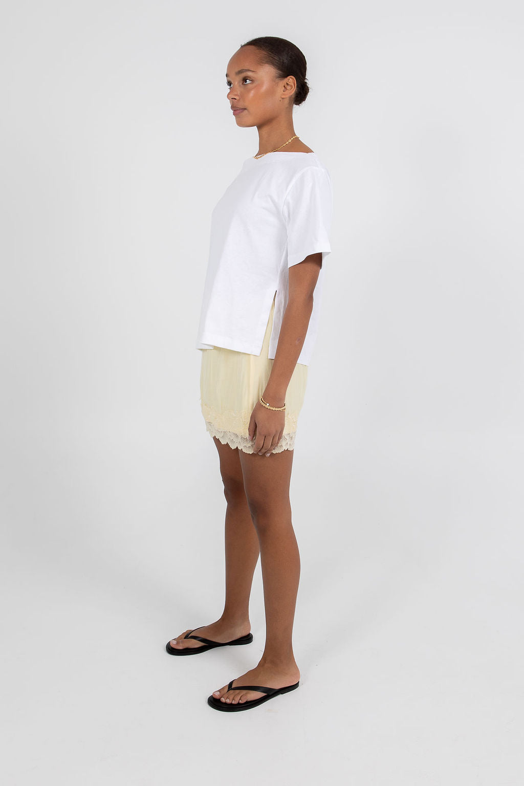 Octavia Mini Skirt - Lemon