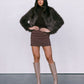 Dakitah Long-sleeve Top - Espresso Brown Mesh