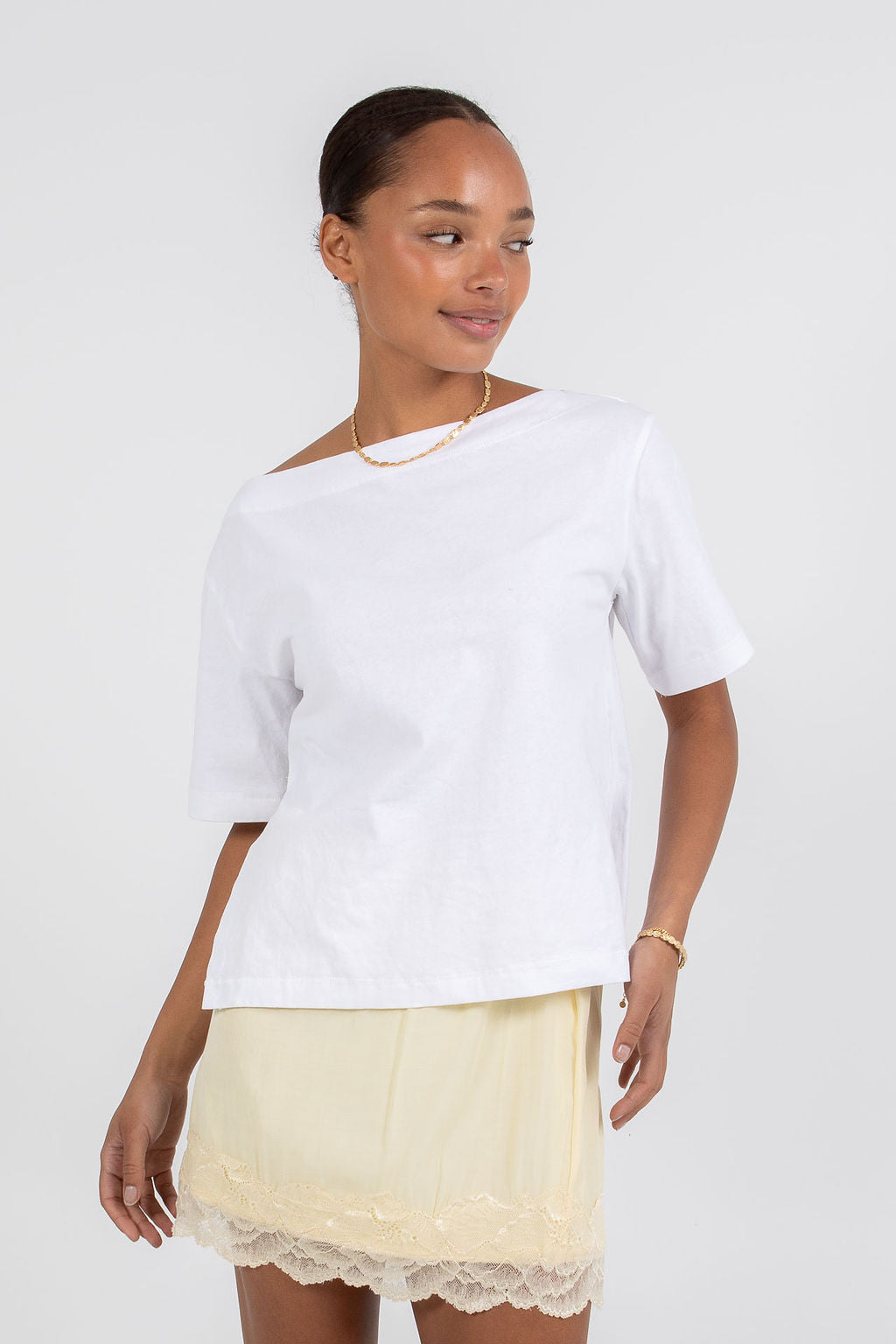 Octavia Mini Skirt - Lemon