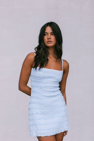 Khloe Dress - Baby Blue