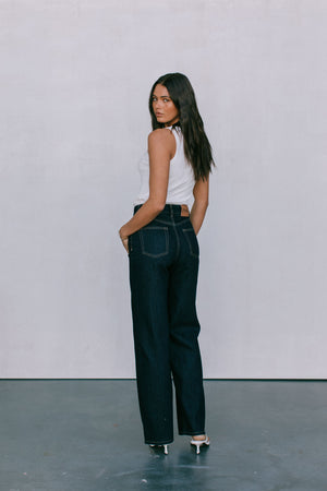 DISPATCH 07.05.25 - Bessie Straight Leg Jeans - Indigo Denim