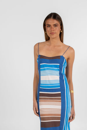 COMING SOON - Ventian Maxi Dress - Paros Stripe