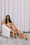Sempre Pants - Rust Floral