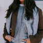 Vanessa Knit Cardigan - Grey Marle