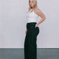 DISPATCH 07.05.25 - Carissa Wide Leg Jeans - Washed Black