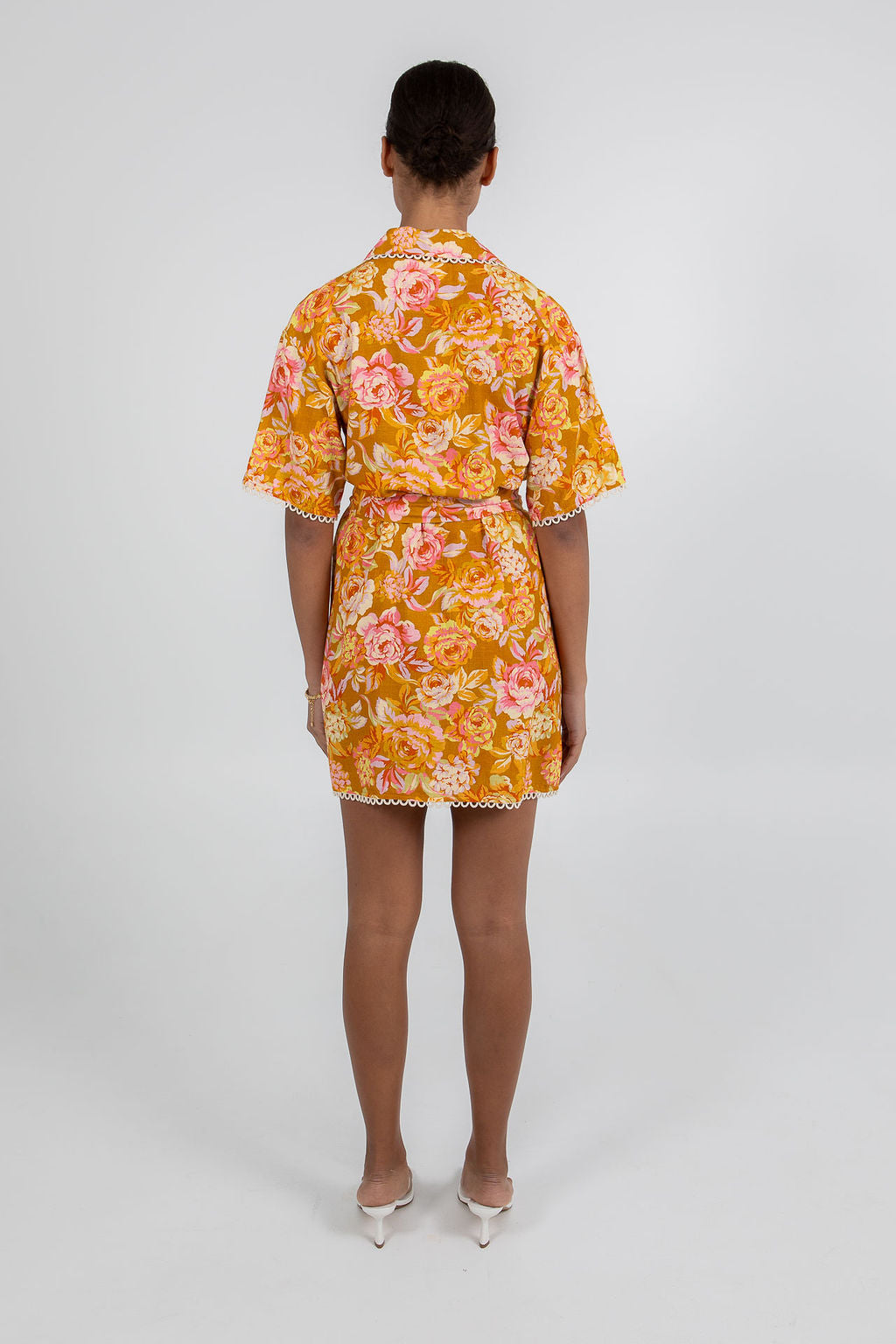 COMING SOON - Bello Mini Dress - Hinterbloom Print