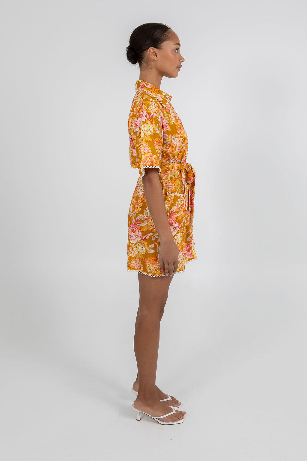 COMING SOON - Bello Mini Dress - Hinterbloom Print