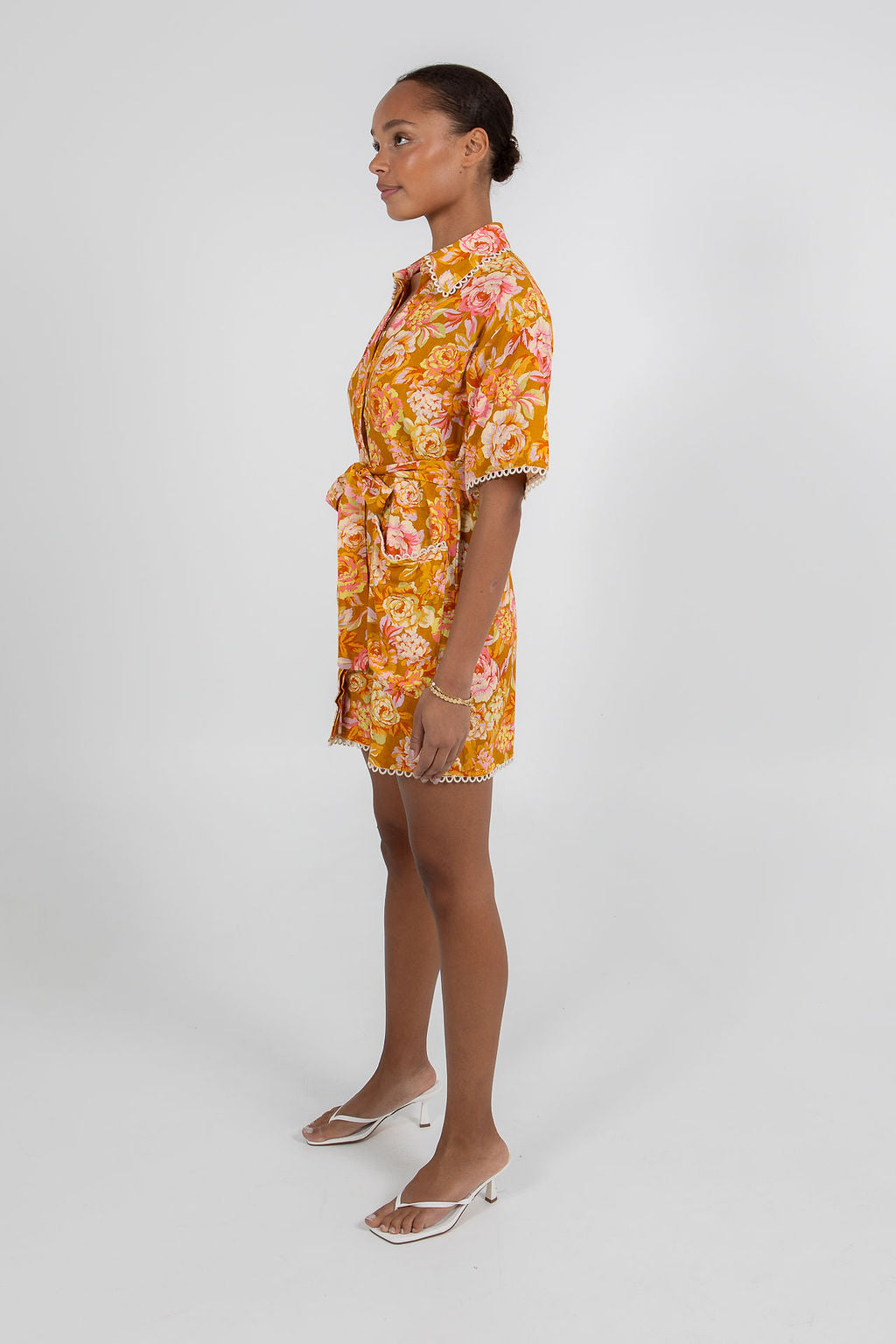 COMING SOON - Bello Mini Dress - Hinterbloom Print