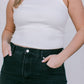 DISPATCH 07.05.25 - Carissa Wide Leg Jeans - Washed Black