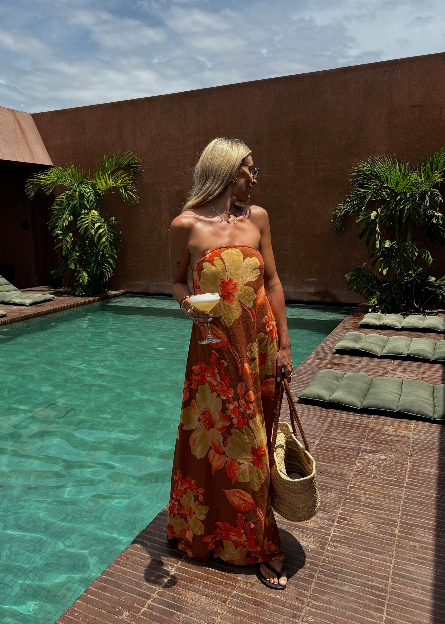 Bevissima Maxi Dress Solvana Print