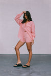 Fairfax Shirt - Pinky Peach