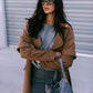 Sarah Trench Coat - Toffee Brown