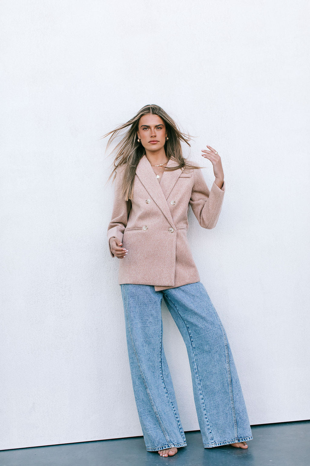 Mila Blazer Light Sand