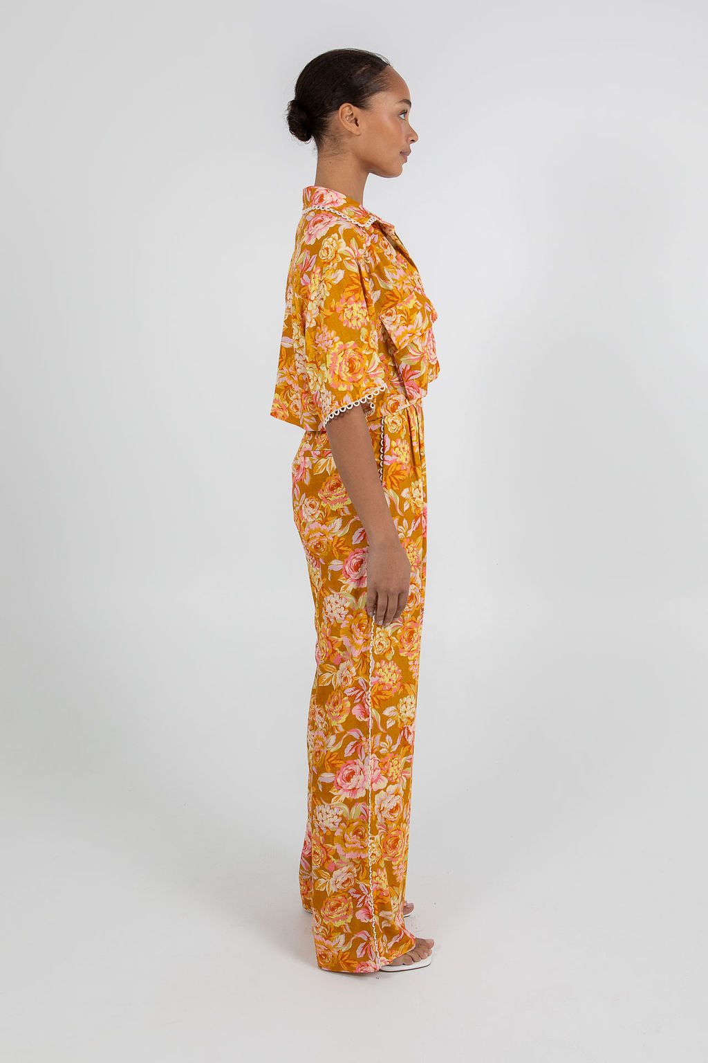 Esimio Shirt Hinterbloom Print