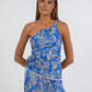 COMING SOON - Yazlin One Shoulder Top - Oceana Print