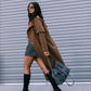 Sarah Trench Coat - Toffee Brown