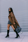 Sarah Trench Coat - Toffee Brown