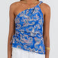 COMING SOON - Yazlin One Shoulder Top - Oceana Print